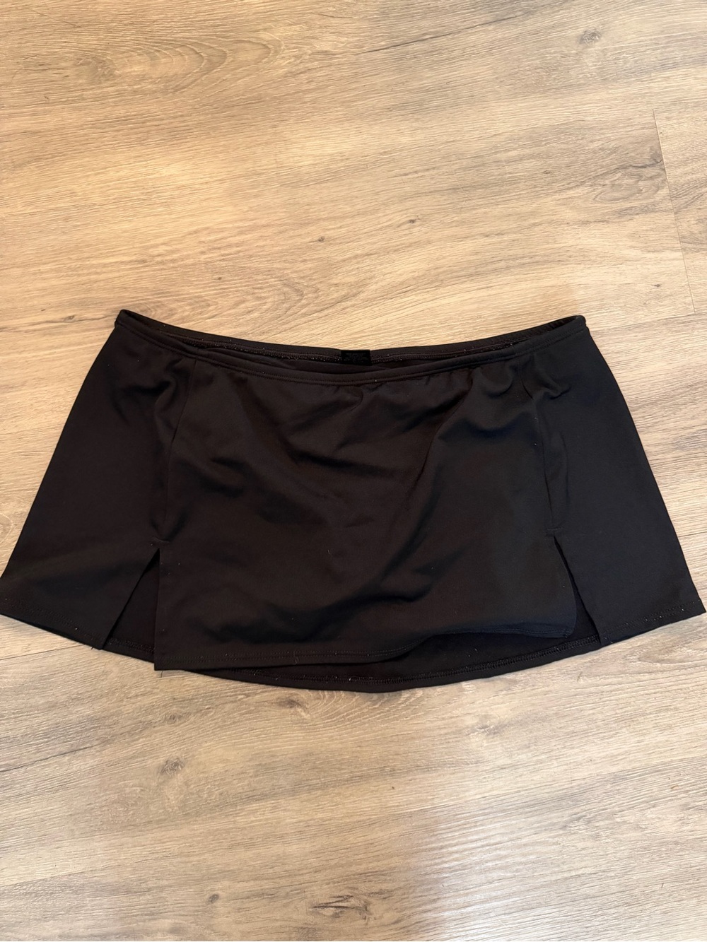 Black Swim Skirt Cover-Up